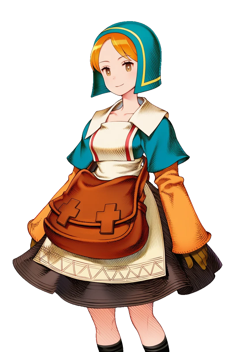 アイテム士(ファイナルファンタジータクティクス) 立ち絵1