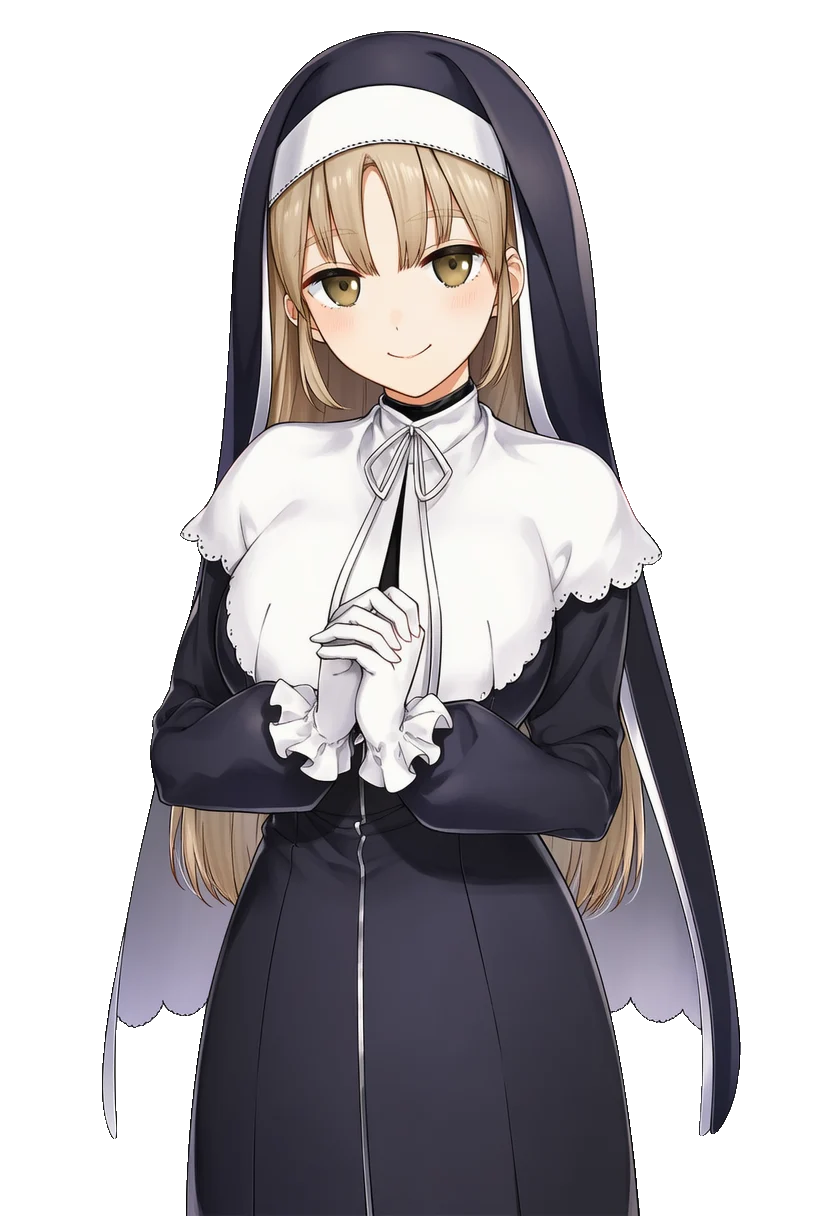 Sister Claire standing image 1