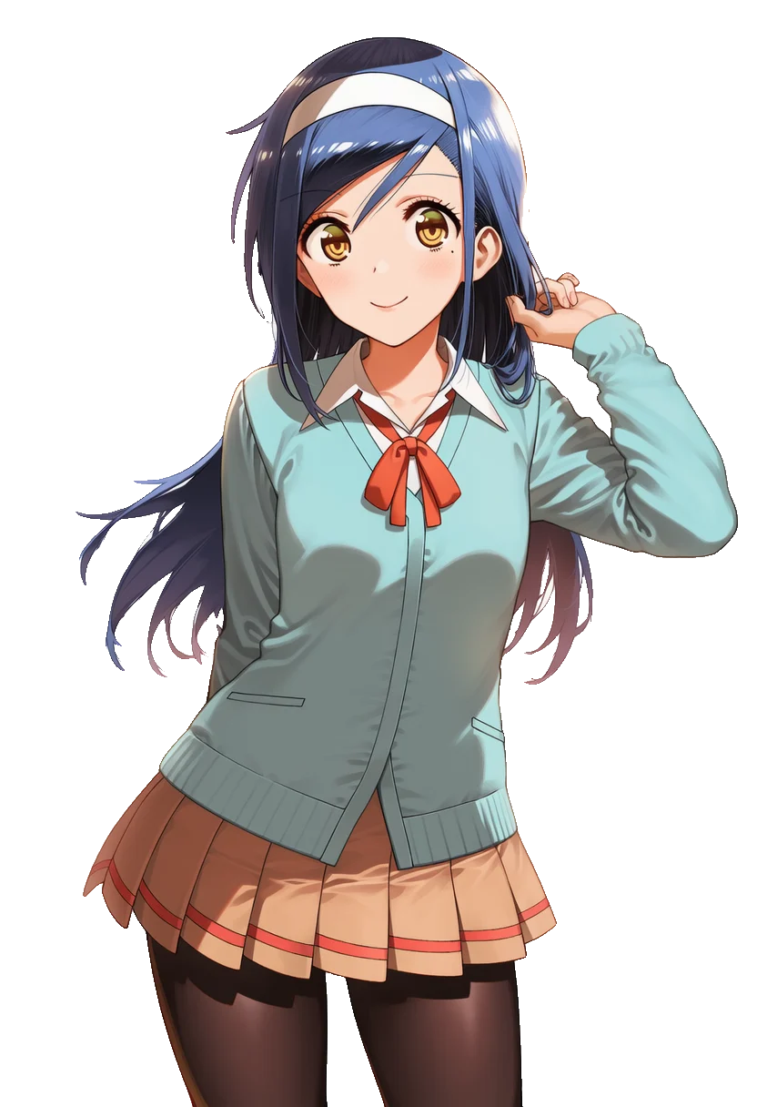 古橋文乃 立ち絵1