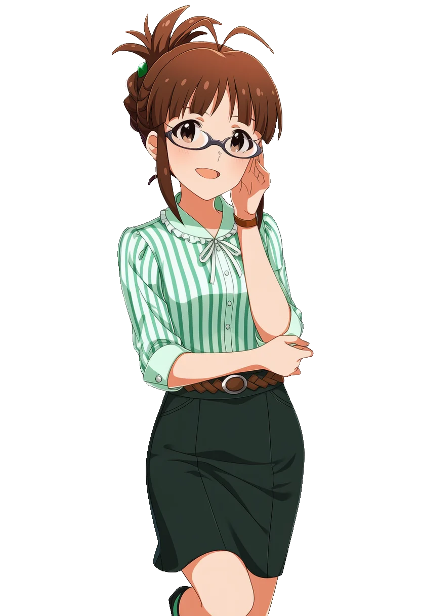 秋月律子 立ち絵1