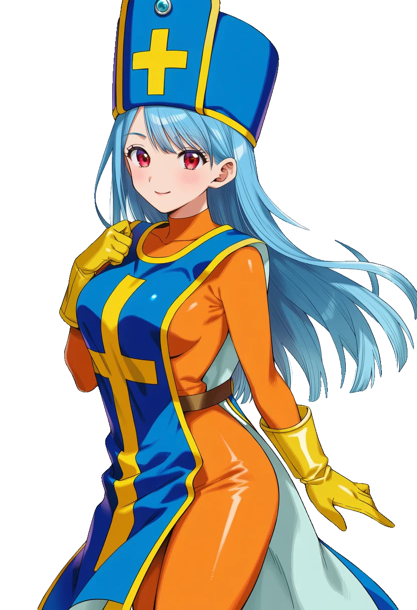 女僧侶(ドラゴンクエストIIIそして伝説へ...) 立ち絵1