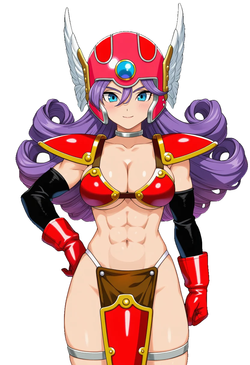女戦士(ドラゴンクエストIIIそして伝説へ...) 立ち絵1