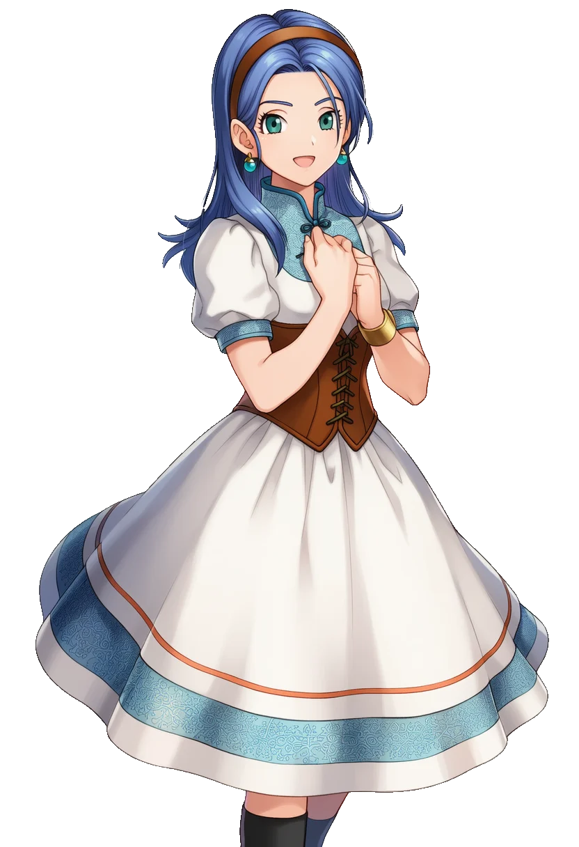 シンシア(ドラゴンクエストIV導かれし者たち) 立ち絵1