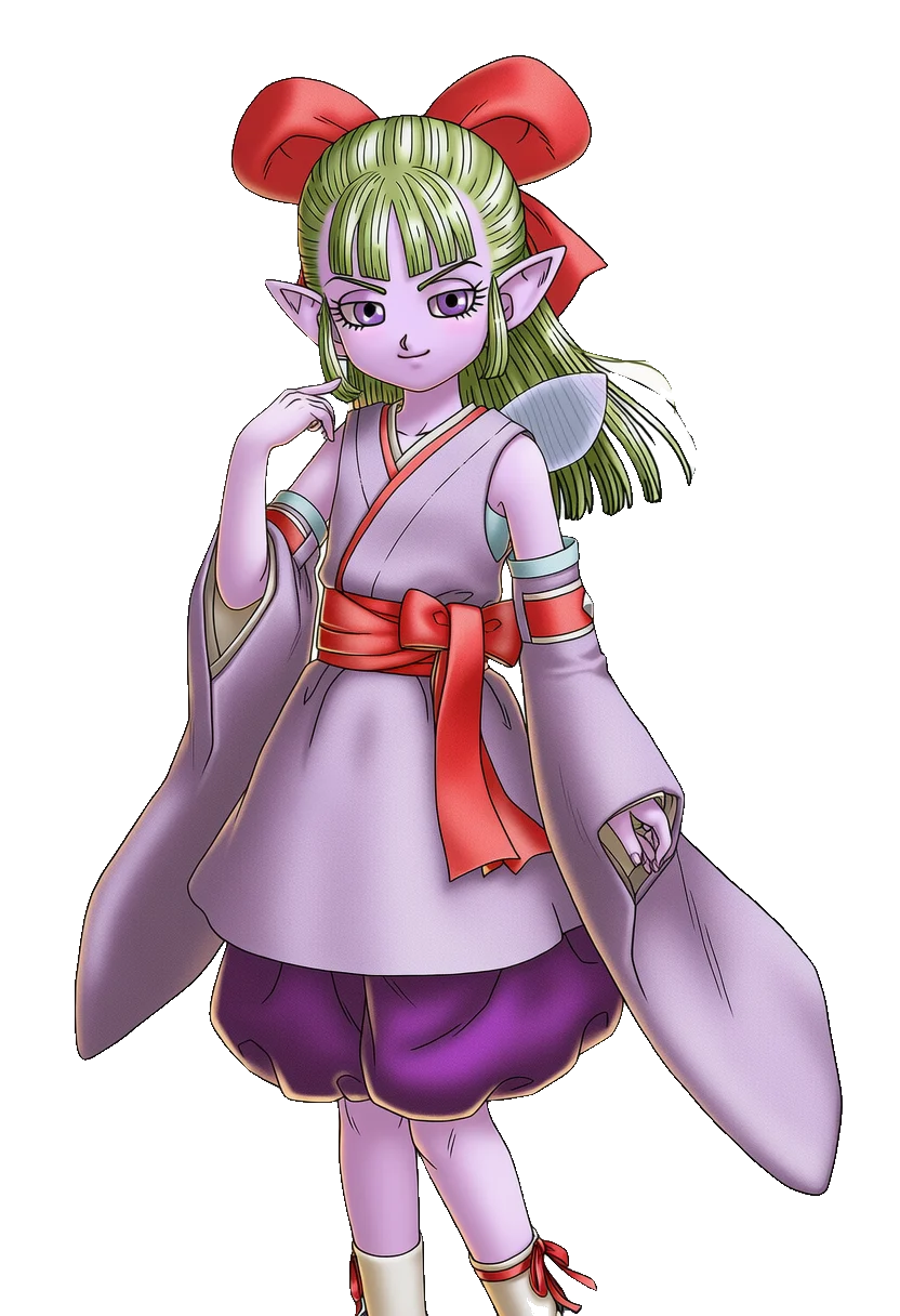 フウラ(ドラゴンクエストX目覚めし五つの種族オンライン) 立ち絵1